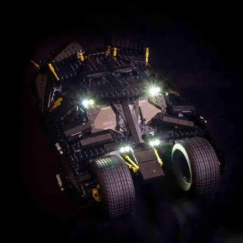 

modiker Battery Powered LED Light Building Block Accessory Kit for 76023 LED Included Only