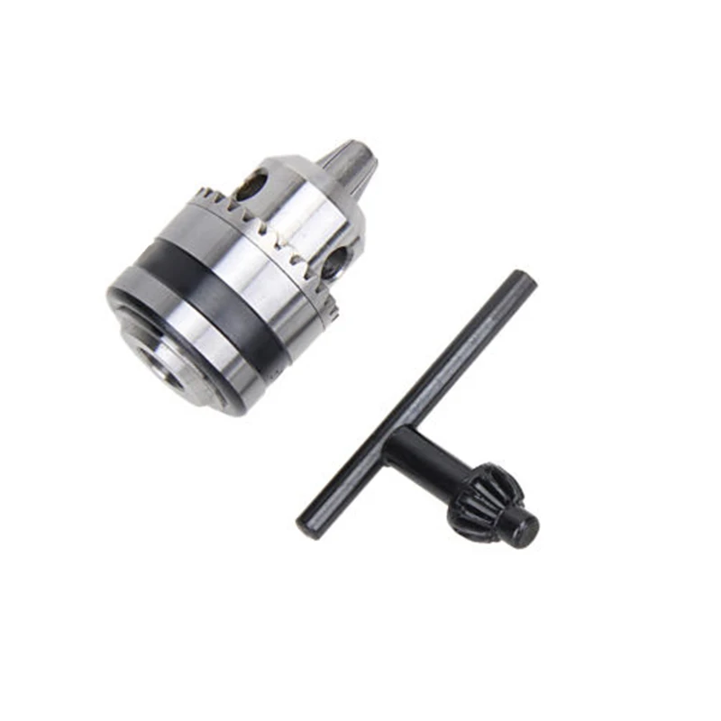 

1/4 Inches Hex Shank Kit Electric Metal Drill Chuck 0.6-6mm Thread 3/8-24UNF Power Tool Accessories Chuck