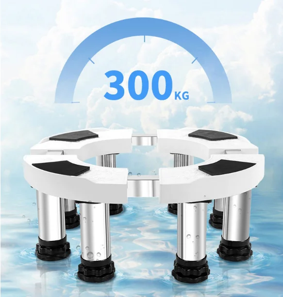 Air conditioning base cylinder vertical bracket heightening shock absorbing inner machine frame footpad J03