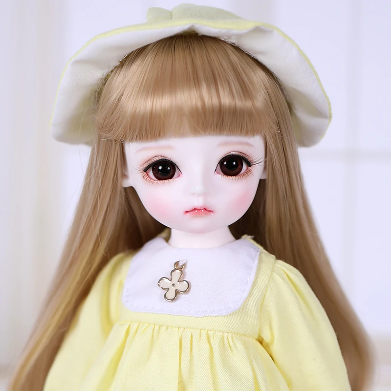 

2019 Full Set 1/6 BJD Doll Multiple Joints BJD/SD Lovely Melissa Joint Resin Lovely Doll With Eyes For Baby Girl Birthday Gift