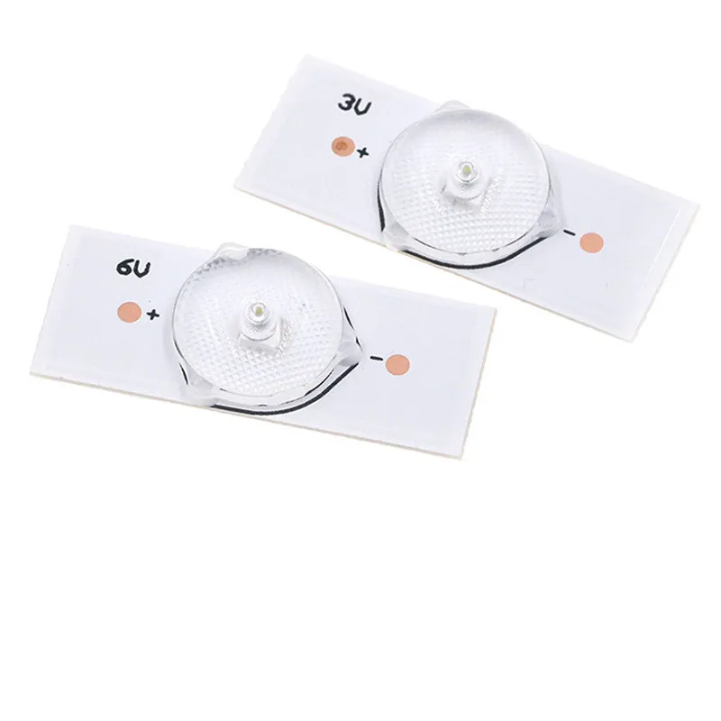 Grânulos da Lâmpada de 100 Peças 3v Smd com o Fliter Ótico da Lente para o Reparo da Tevê do Diodo Emissor de Luz de 3265 Polegadas 3v com Cabo Tira Conduzida da Luz de Fundo Brandnew Cabos de computador e conectores - Imagem 6