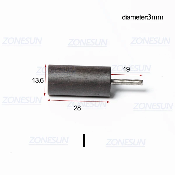 Size I ZONESUN PJ-MT1 инструмент для полировки кожи Полировочная машина для полировки кожи черное дерево полировка кромок с кожаным наконечником полировщик боковой границы - Цвет: Size I