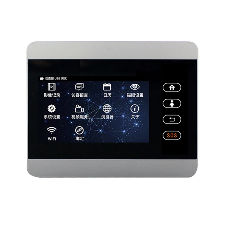 Камера раздвижная IHOME5 Wi Fi IP 4 дюймовый монитор видео фото доставка только экран