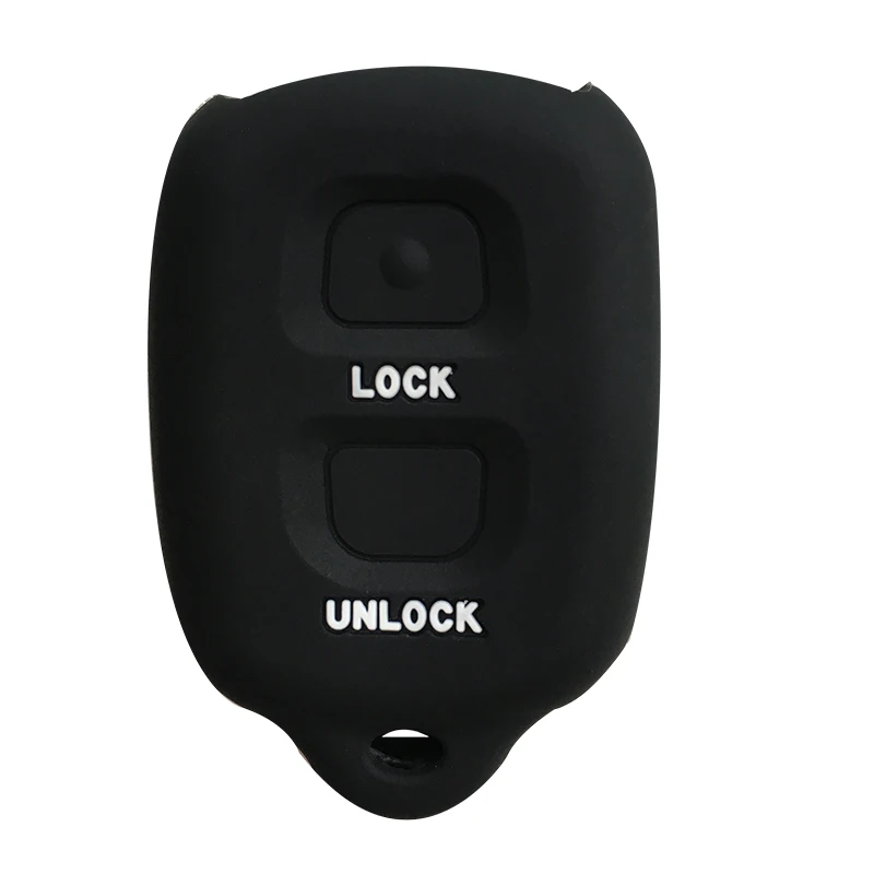 Silicone Car Key Cover 2 For Daihatsu Terios Key Cover Protected FOB Shell Case for Avanza Rush Entry Remote Accessories key case key case cover car key shell remote control case cover