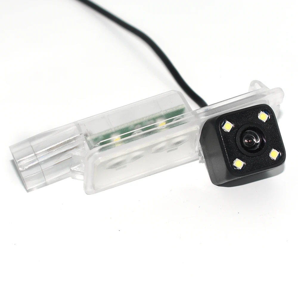 ZJCGO CCD HD камера заднего вида для Volkswagen Passat CC B6 B7 B8 Eos Scirocco Lamando - Название цвета: 4-LED