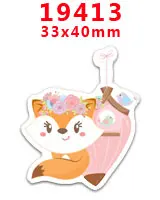19413 Free shipping 30 pcs cartoon planar resin PR 19280 - Цвет: 19413