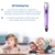 3D Pen Digital Display Intelligent 3D Printing Pen High Temperature 3D Graffiti Painting Pens with USB Cable Creative Toy Gift
