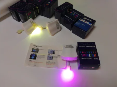 Smart LED Toilet Seat Night Light Motion Sensor WC Light 8 Colors Changeable Lamp AAA Battery Powered Backlight for Toilet Bowl