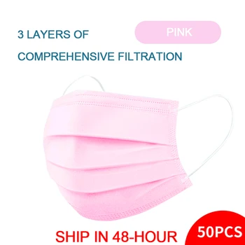 

Free shipping black Mouth Mask Disposable Black Nonwoven Mouth Face Mask Anti Dust Dustproof Mask Black Red Purple Pink Color