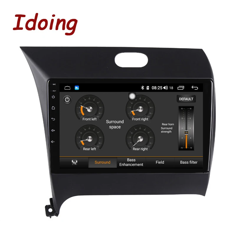Idoing " Android 8,1 автомобильный DVD GPS; Мультимедийный проигрыватель для KIA K2 Cerato 2 Forte 2012- навигационный радио видео плеер no 2 din