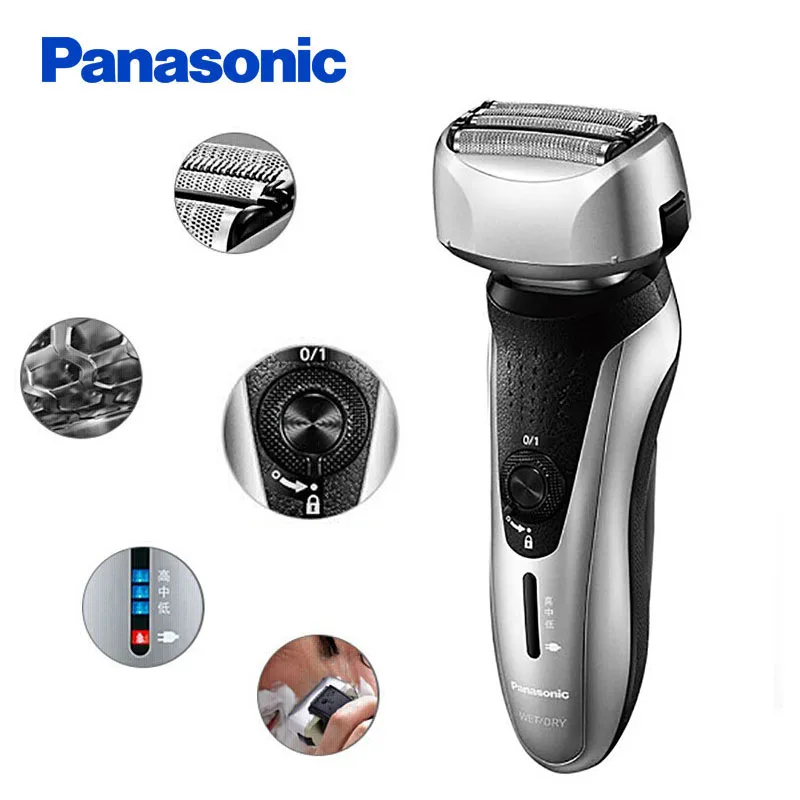 Умная электробритва Panasonic бритва для мужчин 4 резака быстрая зарядка светильник