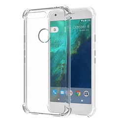 Premium Ultra Thin Soft TPU Clear Silicone Phone Case - Luxury Protection for Pixel 3a XL (Transparent)