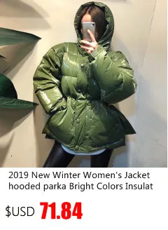 Зимняя куртка для женщин с воротником из натурального Лисьего меха, парка с капюшоном, зимнее пальто, Женское пальто с пузырьками, водонепроницаемая пуховая куртка из хлопка M238