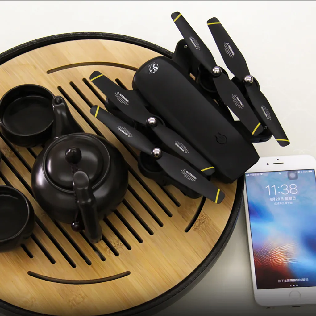 Рыболовный Дрон zohdS169 Дрон для селфи wifi FPV 1080P двойная HD камера складной Радиоуправляемый игрушечный вертолет zohd Дрон посадочная площадка pgytech