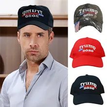 Трамп предвыборная Акция головной убор с вышивкой бейсбольная кепка Кепка для грузовика N66