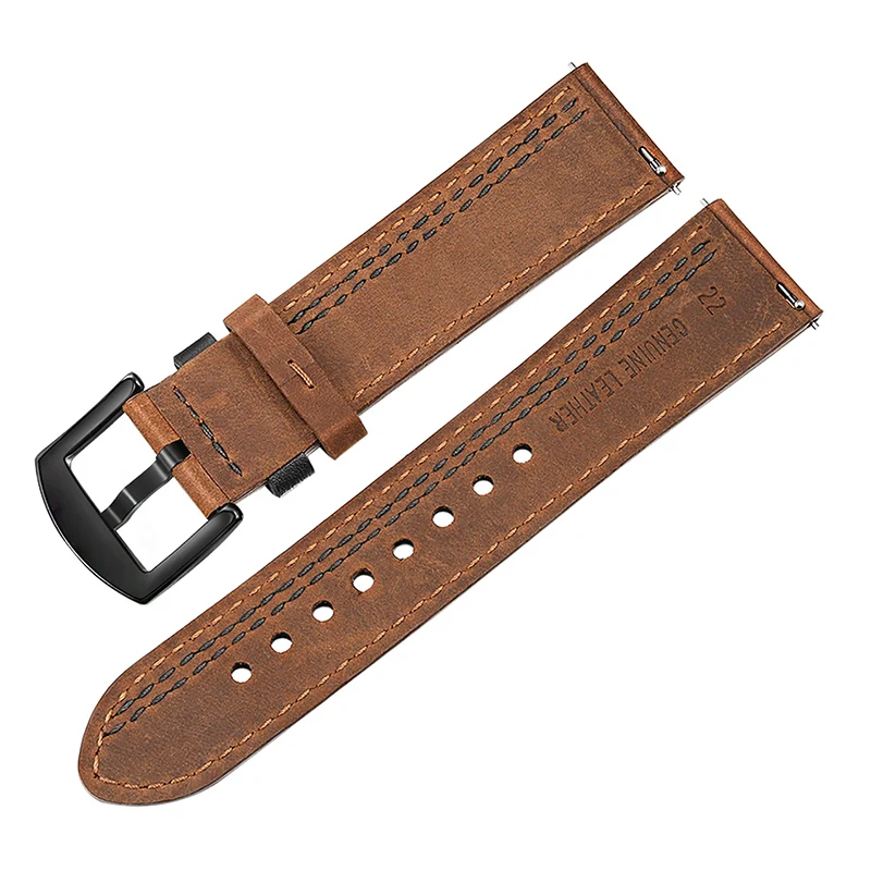 Ремешок из натуральной кожи для LG G Watch/R/Urbane Asus ZenWatch 1 2 WI500Q WI501Q|Ремешки часов| |