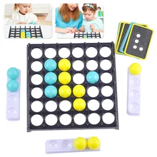 Balle rebondissante 16 balles, 9 cartes de défi, balle sautante à décompression, jouet de combat interactif en famille pour enfants et adultes