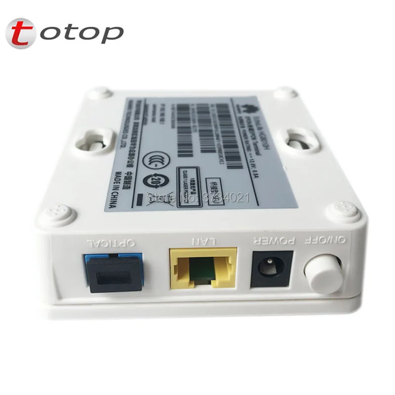 

50pcs free shipping new HG8010H onu 1ge epon ont device, English version optic fiber terminal