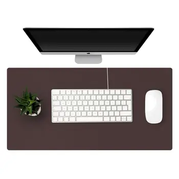 

60*30cm Office Computer Mat Study Desk Mat PU Leather Desk Pad Blotter Large Gaming Mouse Mats/Pad