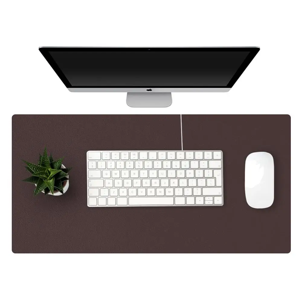 60 30cm Office Computer Mat Study Desk Mat Pu Leather Desk Pad