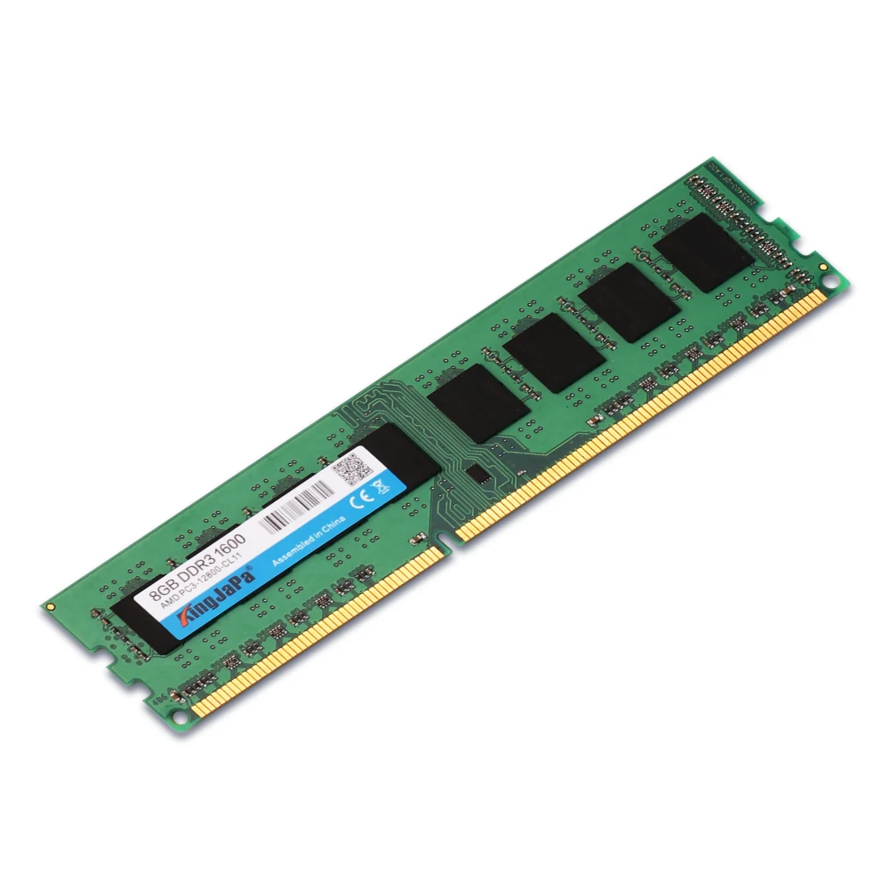 Фирменная KingJaPa оперативная память 1,5 v DDR3 1600Mhz 2GB 4GB 8GB для рабочего стола Memoria PC3-12800 совместима с DDR 3 1333 1066Mhz 4GB