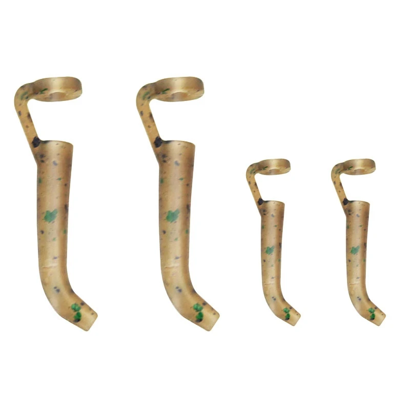 

100pcs Carp Fishing Accessories Hook Sleeve Line Aligner Camouflage Color Terminal Fishing Tackle Anti-Tangle