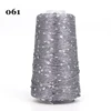 пряжа 50g /350M Mercerized yarn 3mm special Sequin yarn DIY hand woven Rag doll knitting wool blanket 1