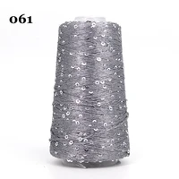пряжа 50g /350M Mercerized yarn 3mm special Sequin yarn DIY hand woven Rag doll knitting wool blanket 1