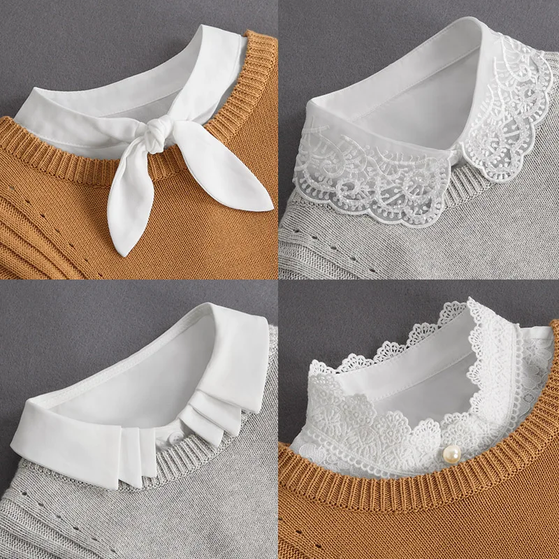 Vintage Lace Fake Collar 1