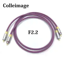 Colleimage HiFi RCA Interconnect Audio Cable Hifi 2 RCA Male To 2 RCA Male Interconnect Cable Preamp Headphone Amplifier DAC