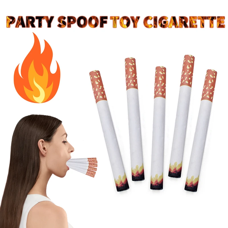 5pcs Party Spoof Cigarette Fake Smoke Toys Fake Smoking Seck Props Tricky  Prank Toys Gags Practical Jokes Children Funny Toys - Gags & Practical  Jokes - AliExpress