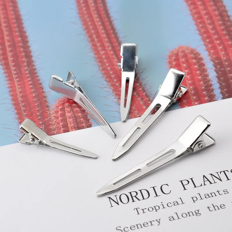 1/5/10PCs Ladies No Bend Hair Clips Seamless Pin Curl Hairclip Makeup Crease DIY Metal Clip Salon Hairdressing Tools | Красота и