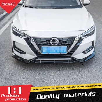 

For Nissan Sentra SYLPHY Body kit spoiler 2020-2021 Sentra rx ABS Rear lip rear spoiler front Bumper Diffuser Bumpers Protector