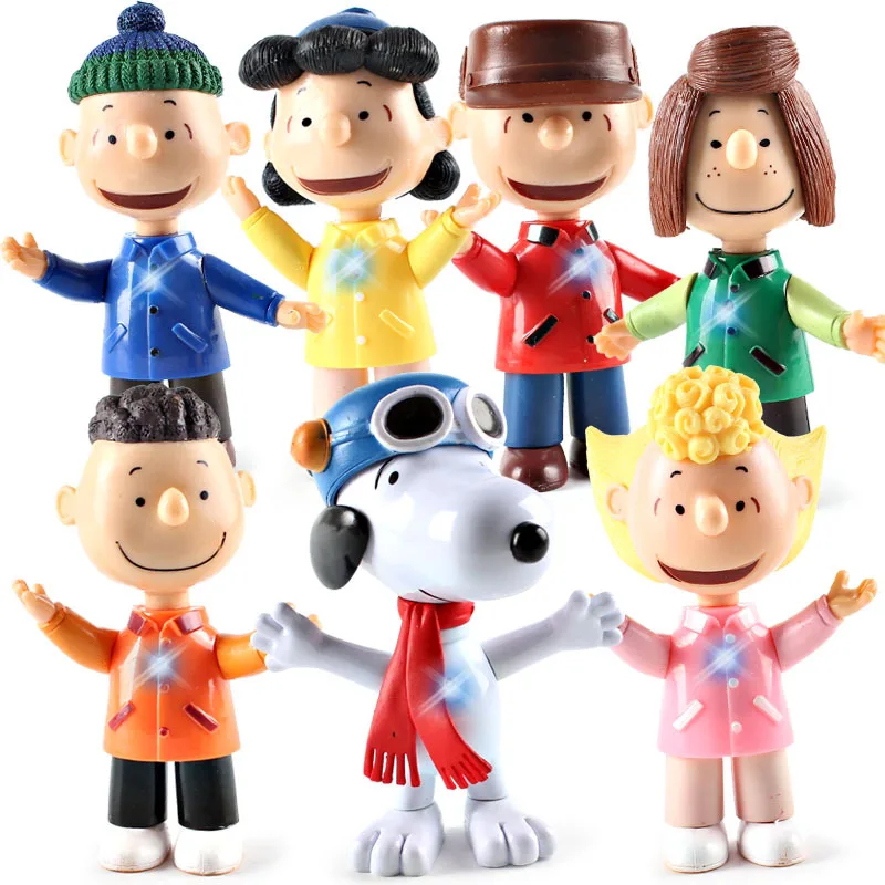 

Snoopy Peanut Big Movie Garage Kit Model Decoration Doll 7-Versatile Horticulture Micro Landscape Succulent Landscaping