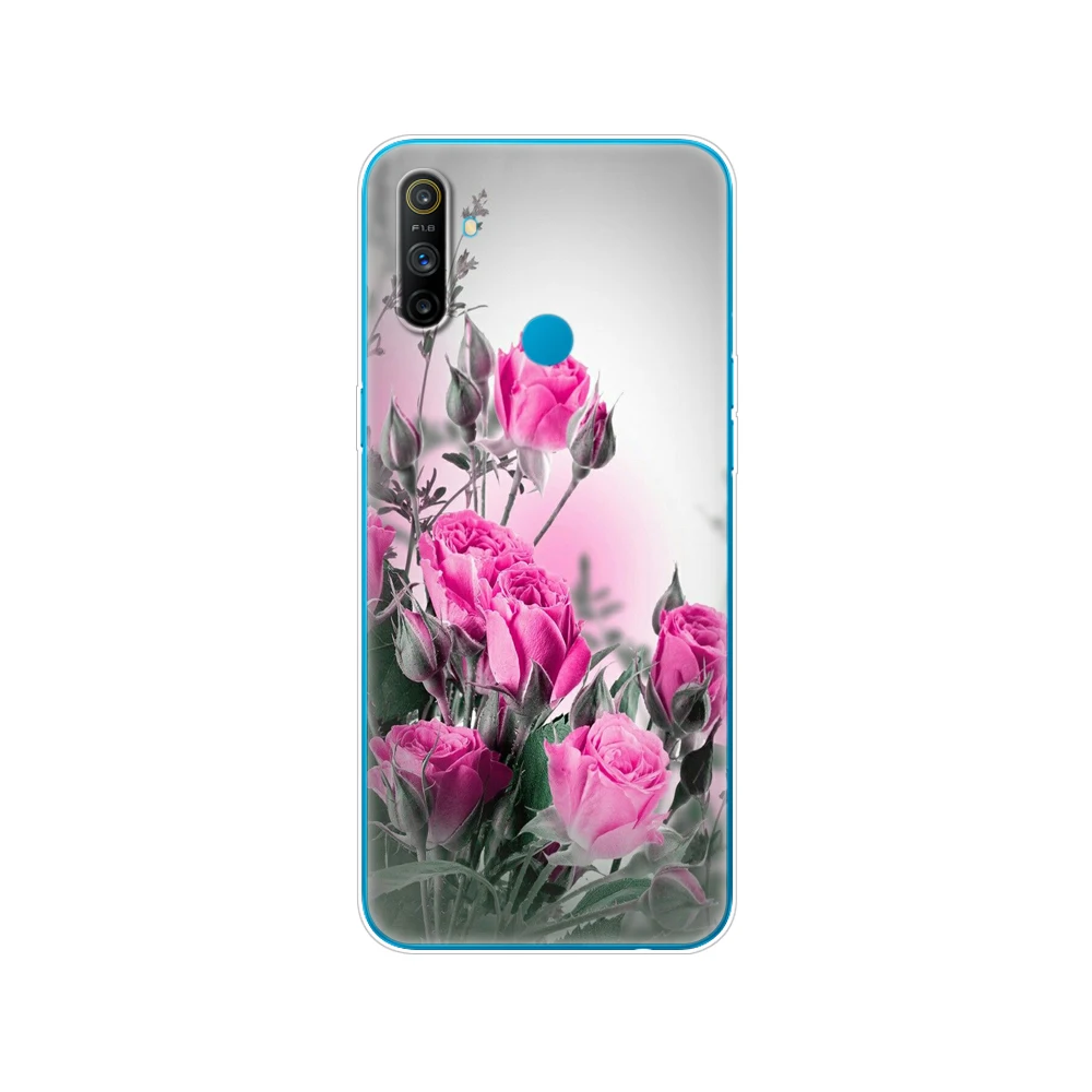 For Realme C3 Case Soft Silicon TPU Back For OPPO Realme C3 Realme c3 Protective Phone Cover Coque Capa Funda 6.5inch cat dog cases for oppo cases Cases For OPPO