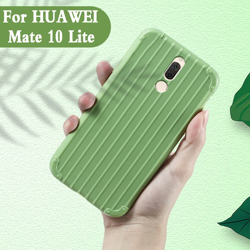Роскошный багажный чехол для huawei mate 10 lite Модный милый чемодан багажника