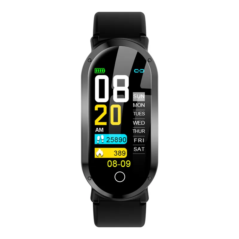 FGHGF hot style T1 bluetooth calls to remind the exercise step heart rate sleep monitoring smart exercise bracelet watch
