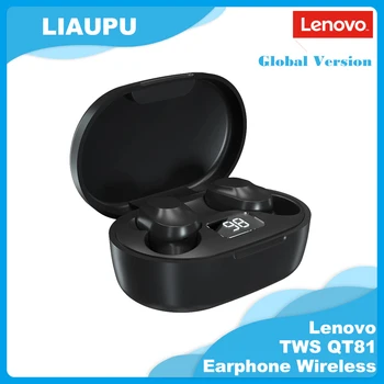 

Lenovo QT81 TWS Earphone Wireless Headphones Bluetooth 5.0 AI Control Gaming Headset Stereo Bass With Mic Noise Reduction Global