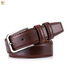 

Hongmioo Cow Leather Belts Gift For Man Classic Luxury Business Design Automatic Alloy Buckle Ceinture