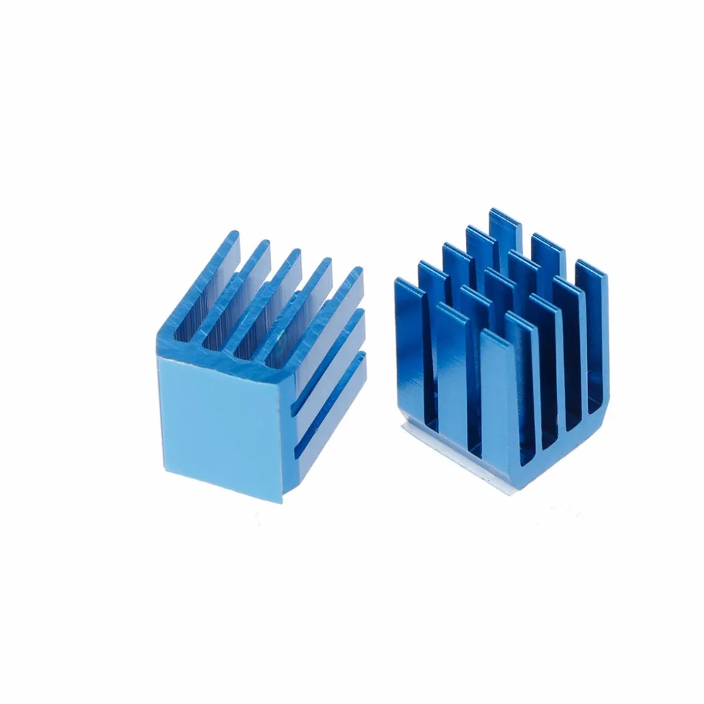 

10Pcs Blue Aluminum Heatsink Stepper Motor Drive Special Cooling Heat Sink For TMC2100 for 3D Printers Printing Parts Au06 19