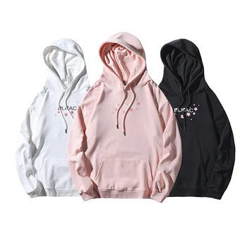 

Vintage plum flower Pullover loose boys and girls' Hoodie autumn and winter couple fashion versatile commuter Hoodie