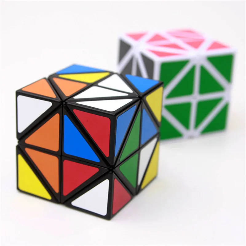 LanLan вертолет 2x2x2 Специальный фигурный магический куб профессиональный черный конкурс быстрый ультра-Гладкий 2x2 скоростной Головоломка Куб детские игрушки
