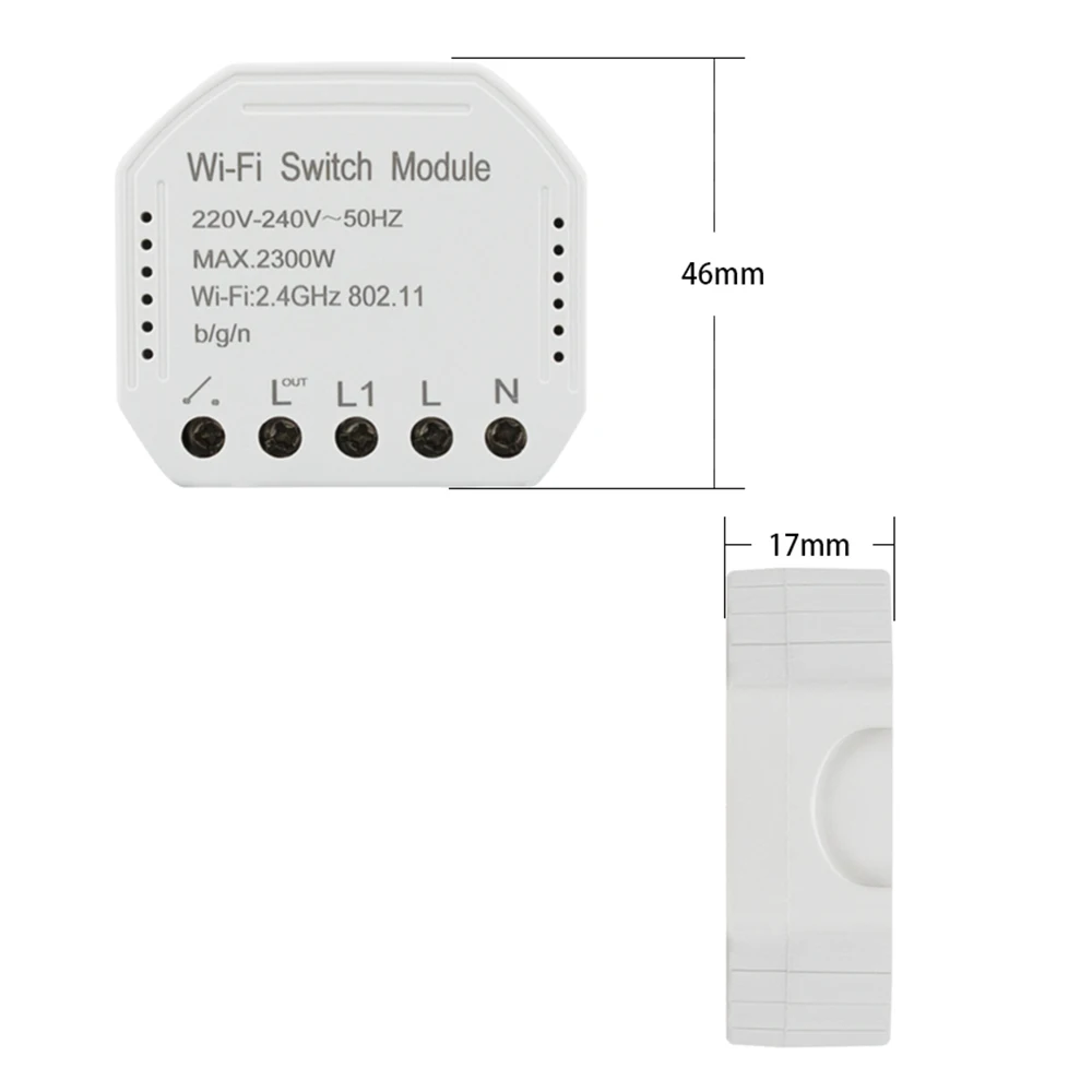 Wifi-Smart-Switch-module-220-240V-2300W-Controller-Timer-light-Switch-Voice-Control-Work-With-Amazon