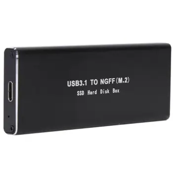 

TYPE-C Solid State Hard Disk USB3.0 to M.2 NGFF 8T SSD Case for Laptop PC Support Dropshipping