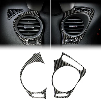 

2pcs Side Air Vent Outlet Cover Trims Carbon Fiber For LEXUS IS250 300 350 2006-2012 Car Interior Accessories