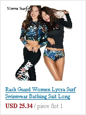 Рашгард женский купальник для серфинга Рашгард с длинным рукавом Купальник для серфинга купальные костюмы для женщин бикини Maillot De Bain Femme