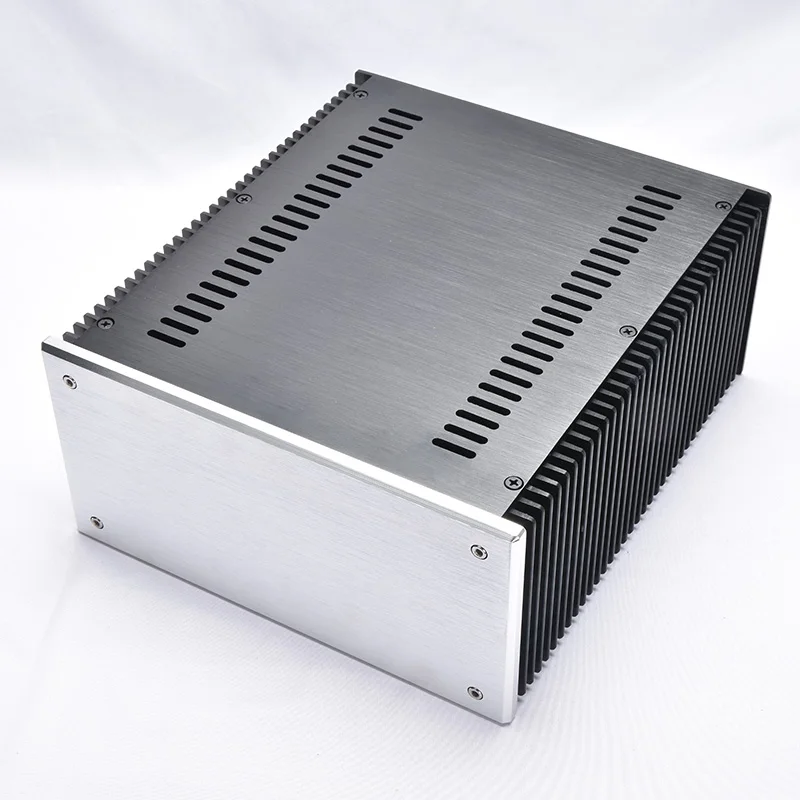 240*120*271 мм DIY Box 2412 полностью алюминиевый усилитель шасси в корпусе пустая версия A и B усилитель оболочки Amp Корпус Корпуса