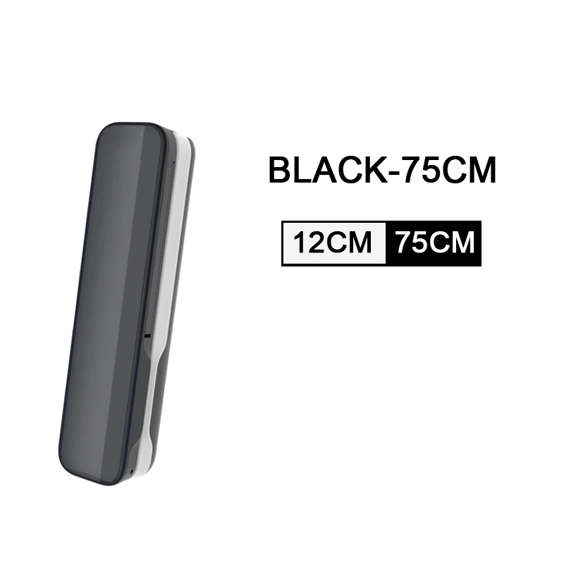 black YUNAO M1 Bluetooth селфи-палка карманная портативная селфи-палка максимальная длина 750 мм модная мини-селфи-Палка для телефона Штатив - Цвет: black