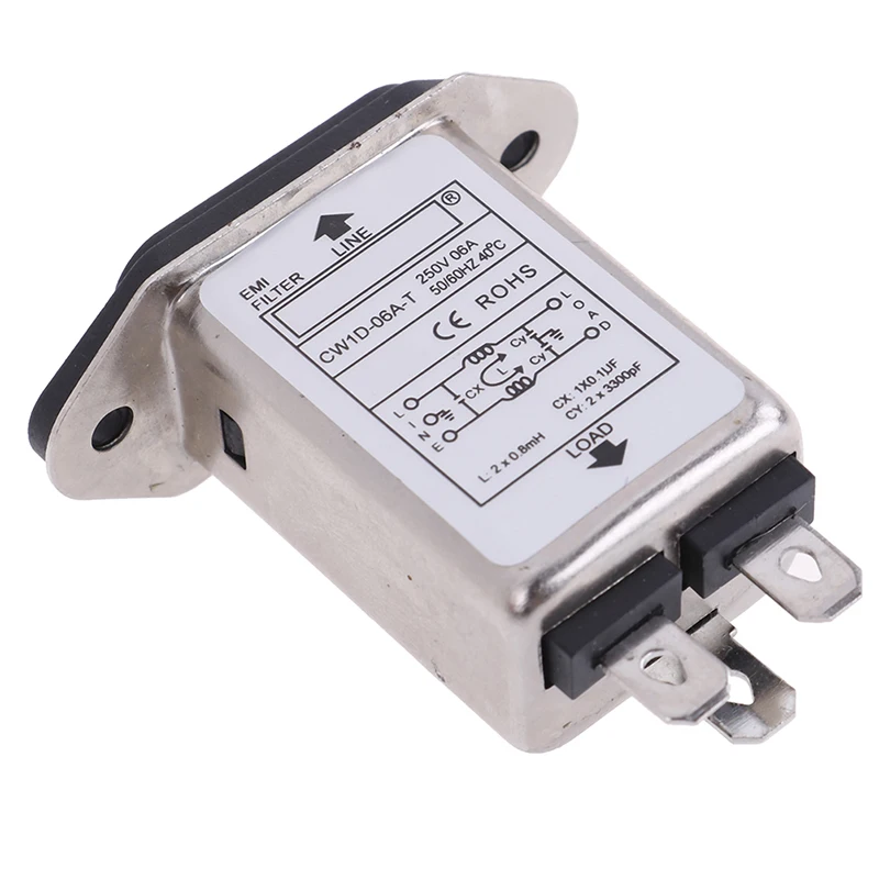 Новый фильтр EMI RFI AC 250 в 6 А 10 | Обустройство дома