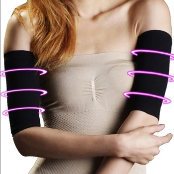 

2 PCS Arm Sleeves Sports Fat Buster Weight Loss Warmer Arms Sleeve Arm Girdle Slimming Sleeve Body Shaper Shapewear Massage Unis